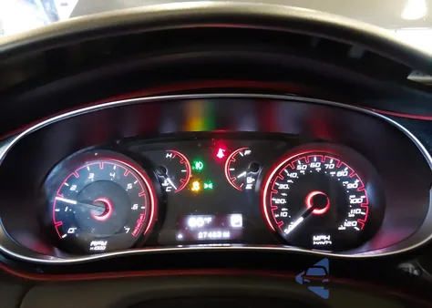 2016 Dodge Dart Sxt из США, поврежденный, VIN 1C3CDFBB3GD519487